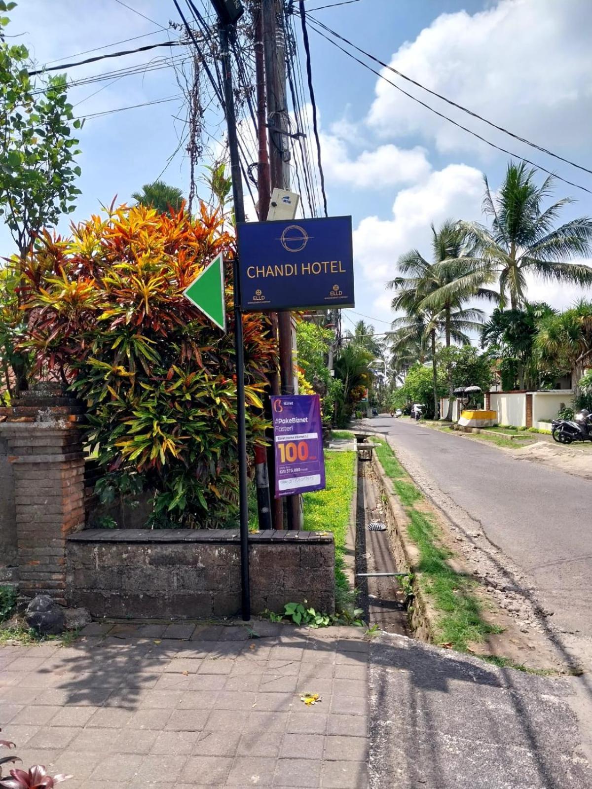 Chandi Hotel Ubud Exteriör bild